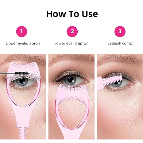 3-in-1 Mascara Shield & Applicator Guard